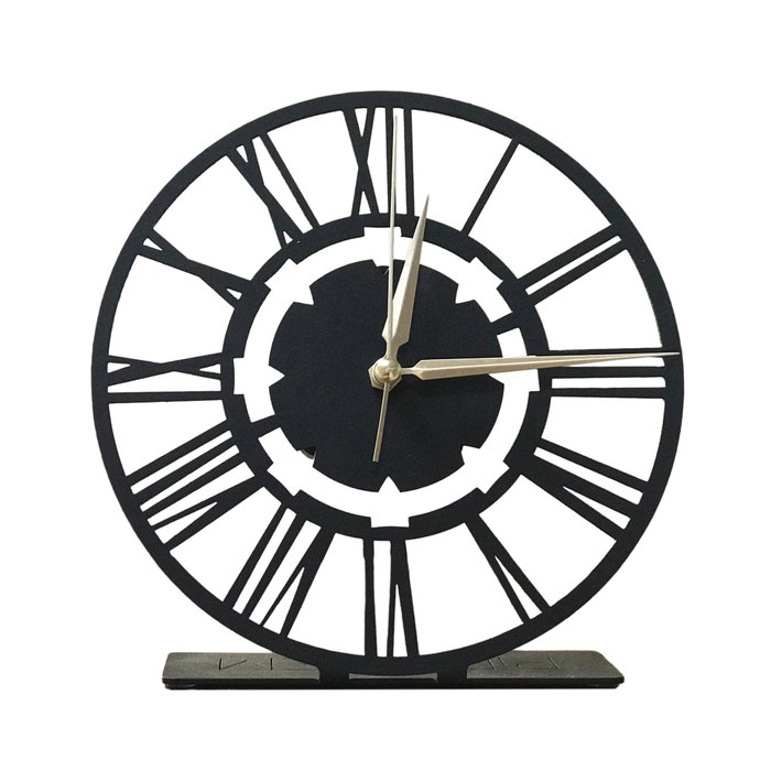 Aberto Design Net Pod Reloj Decorativo Negro